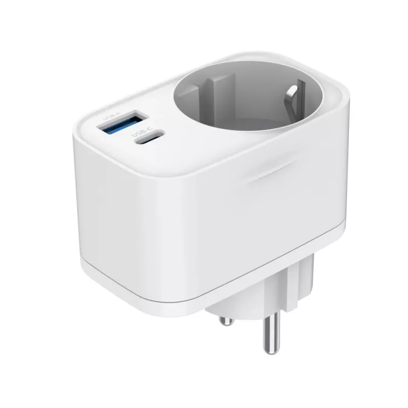 LATURI USB UNIVERSAL 20W WHT/2P AC TA-ACPDQC20-01-W GEMBIRD