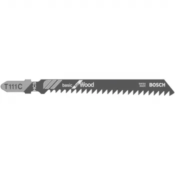 Bosch T 111 C pistosahanterä hiiliteräksestä (HCS) 3 kpl