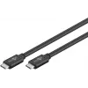 Wentronic Goobay USB 3.1 Generation 1 - USB-C™ -kaapeli, 0,5 m - USB-C™ pistoke > USB-C™ pistoke (67975)