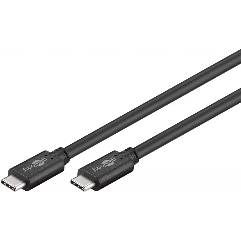 Wentronic Goobay USB 3.1 Generation 1 - USB-C™ -kaapeli, 0,5 m - USB-C™ pistoke > USB-C™ pistoke (67975)