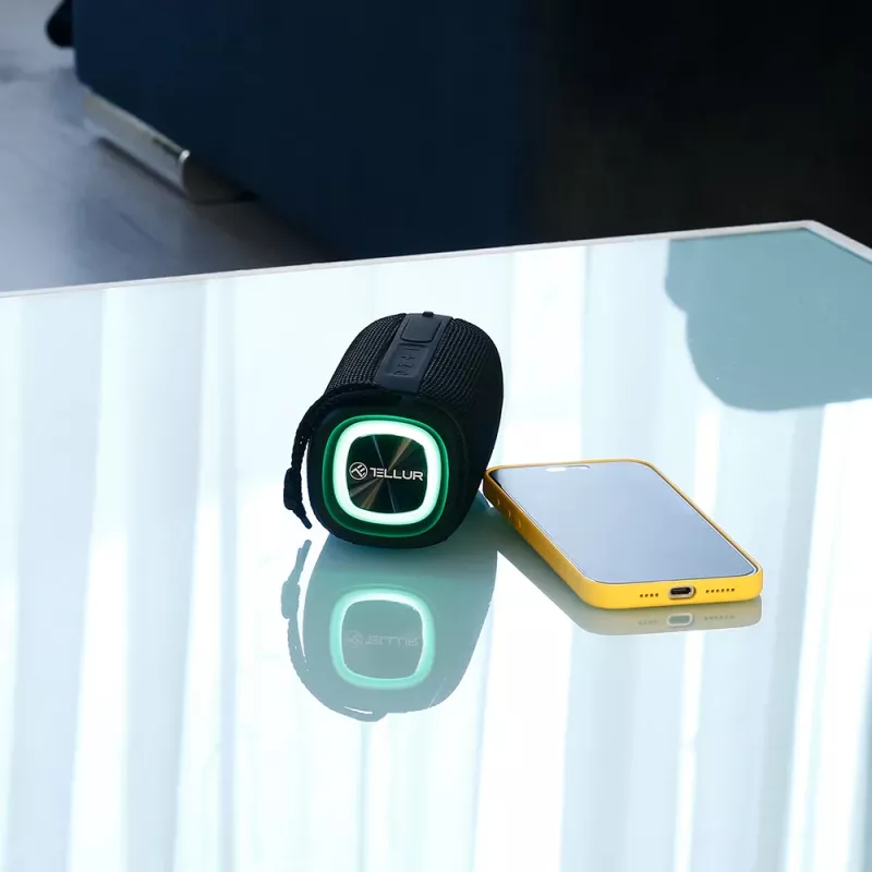 Kannettava kaiutin Tellur Eclipse Bluetooth 12W musta