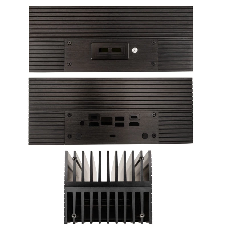 PC-kotelo Akasa Turing TN Ultra Small Form Factor musta