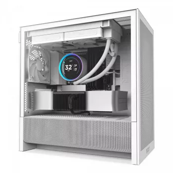 PC-kotelo NZXT H9 H3 Flow Midi Tower valkoinen