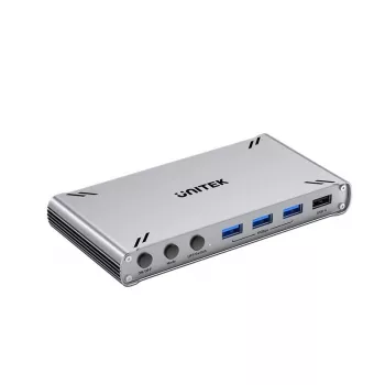 Unitek USB-C 10GBPS KVM-kytkin HDMI:llä