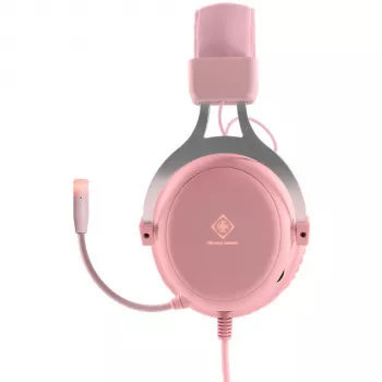 Deltaco GAM-030-P kuulokkeet ja headset johdollinen panta peli USB Type-A pinkki (GAM-030-P)