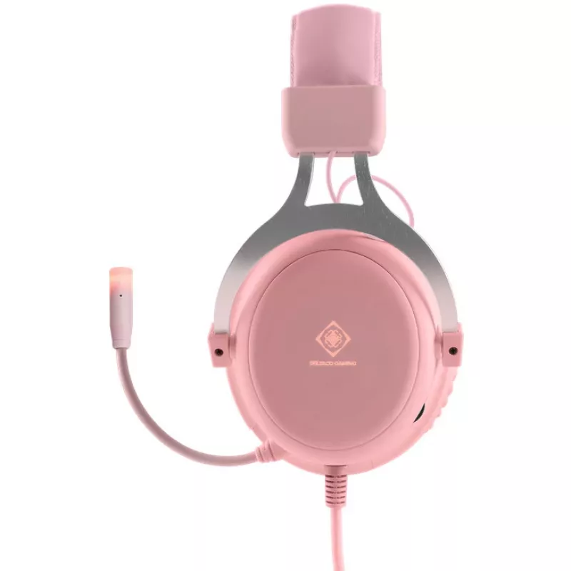 Deltaco GAM-030-P kuulokkeet ja headset johdollinen panta peli USB Type-A pinkki (GAM-030-P)