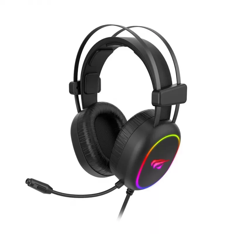 Havit GAMING HEADPHONE RGB musta 2016D kuulokemikrofoni johdollinen panta-kuulokemikrofoni
