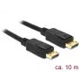 DisplayPort-kaapeli DeLOCK 84862 10 m musta