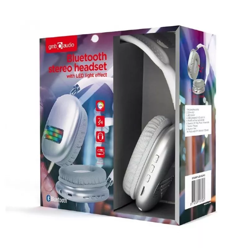 Kuulokkeet Gembird BHP-LED-02-W