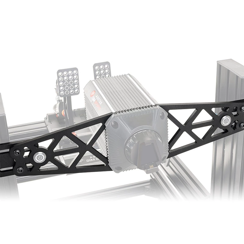 Asennusteline Asetek SimSports teräs musta 135x535x168mm