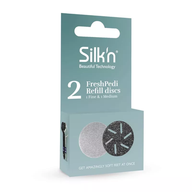 Varaustäyttösarja pehmeät ja keskikovat silikonirullat silk'n FreshPedii FPR2PEUSM001
