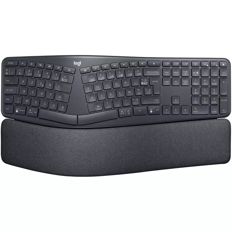 Logitech ERGO K860 for Business täysikokoinen langaton näppäimistö AZERTY