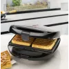 Clatronic ST/WA 3670 voileipägrilli 800 W musta, ruostumaton teräs
