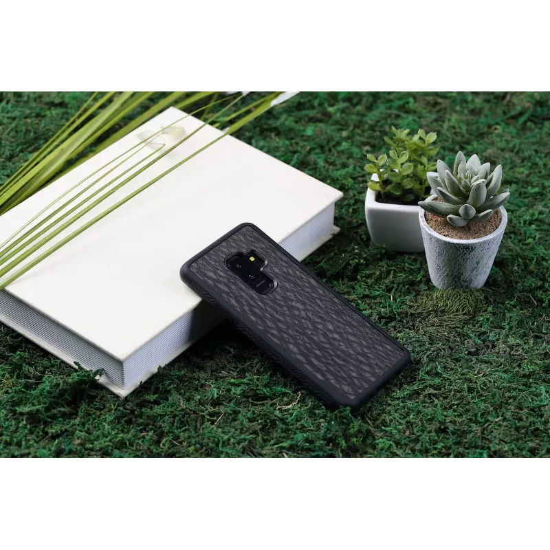 Älypuhelinkotelo man and wood Galaxy S9 Plus – carbon musta