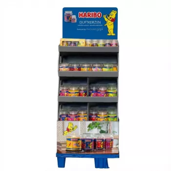 Näyttelykynttilä Haribo Mix A2372 – koristeellinen kynttilänäyttely juhliin