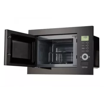 MPM-25-KMI-01 kalusteisiin asennettava mikroaaltouuni 25 L 900 W musta