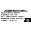 Rakennussarja Cobi Blocks Junkers JU 87G-2 Stuka 571 kpl pienoismallisarja