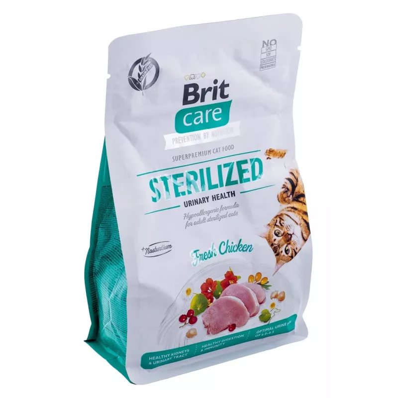 BRIT Care Grain-Free Sterilized Urinary - kuivaruoka kissoille - 400 g