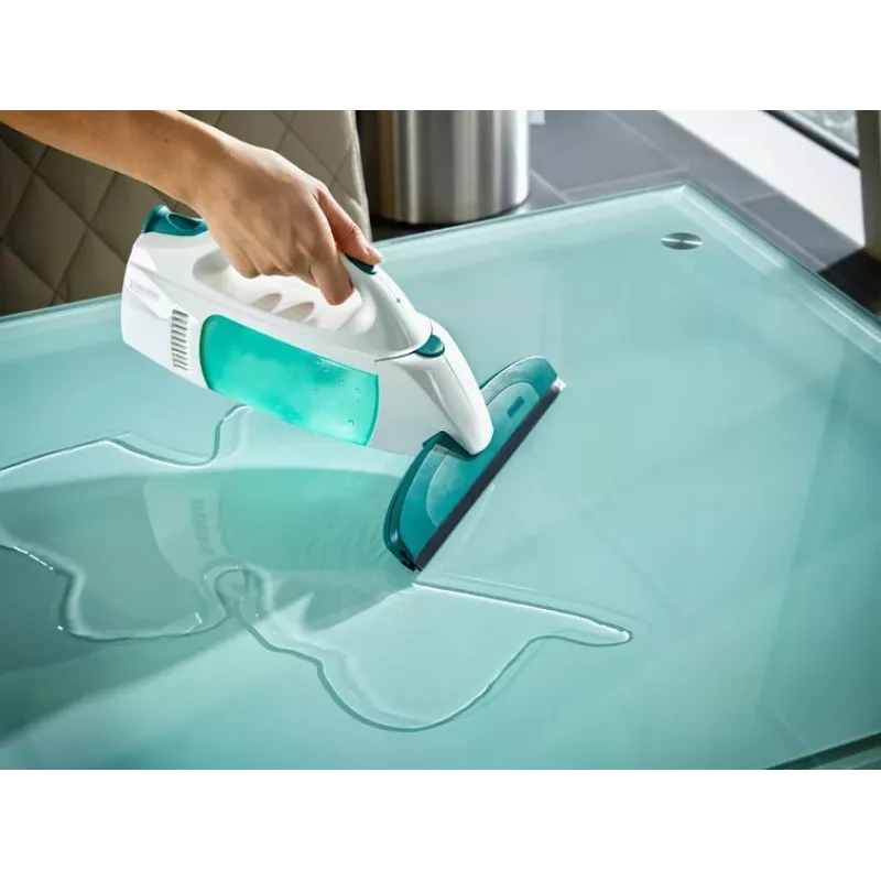Leifheit ikkunaimuri lasinpesuri Dry&Clean kahvalla ja pesuharjalla 51003