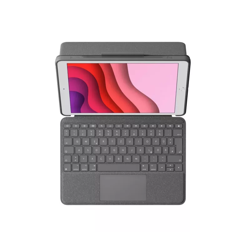 Näppäimistökotelo Logitech Combo Touch iPad 7. 8. 9. sukupolvelle
