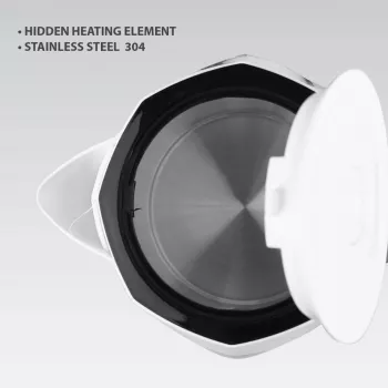 Sähköinen vedenkeitin Maestro MR-058-WHITE 1,8 L, 2000 W, johdoton, irrotettava suodatin