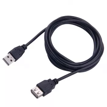 USB A -pistoke - USB A -liitin jatkokaapeli 5 m SBOX USB-1025