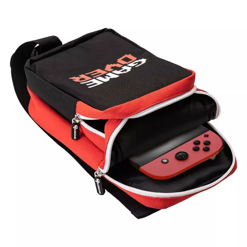 SUBSONIC SA5714 -matkalaukku Nintendo Switchille — kompakti muotoilu, kestävä materiaali