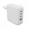Hyper HyperJuice 100W USB-C GaN matkalaturi 3C+1A - valkoinen (HJ1002WHWWGL)