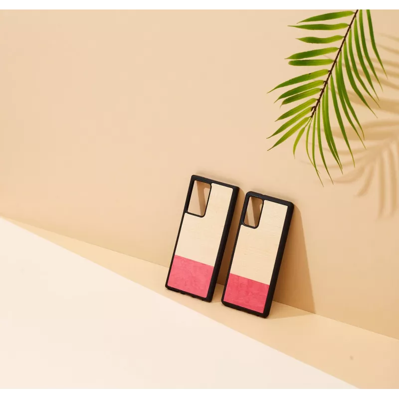 Puhelinkotelo Man and Wood Galaxy Note 20 — miss match musta