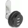 Lock Navilock 20972 muovi teräs musta hopea 37mm