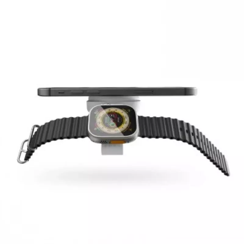 ZENS 2-IN-1 MAGSAFE + WATCH TRAVEL CHARGER valkoinen