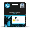 HP 937 keltainen alkuperäinen mustepatruuna, keltainen, 1 kpl, 800 sivua