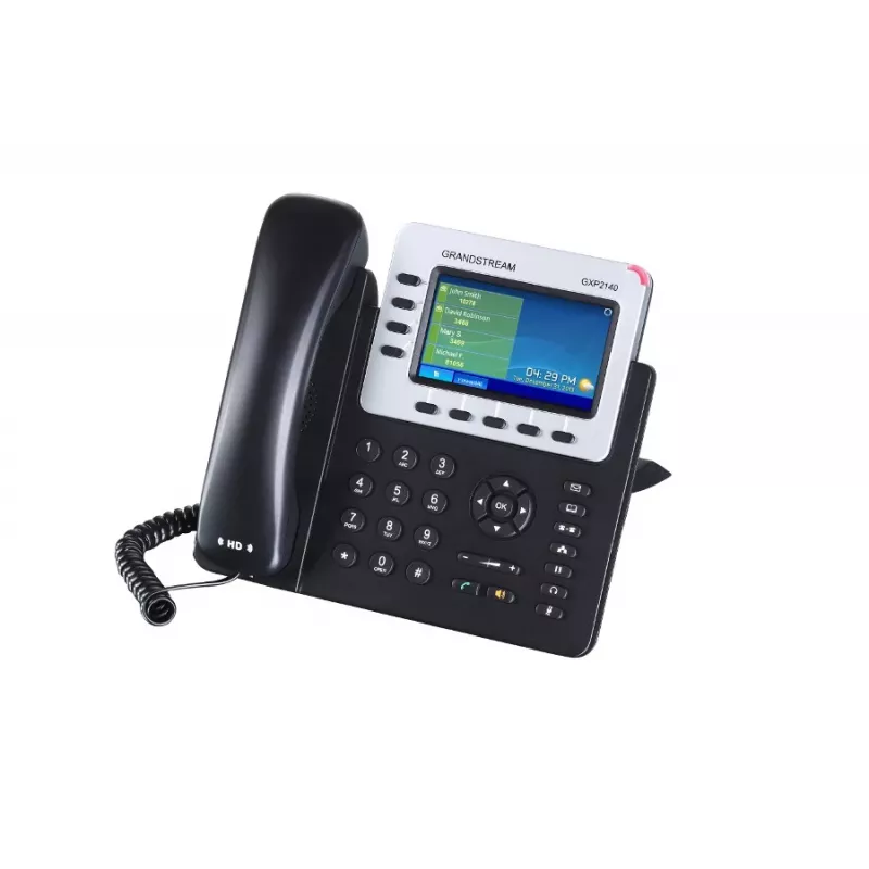 Grandstream Networks GXP-2140 IP-puhelin musta 4 linjaa TFT
