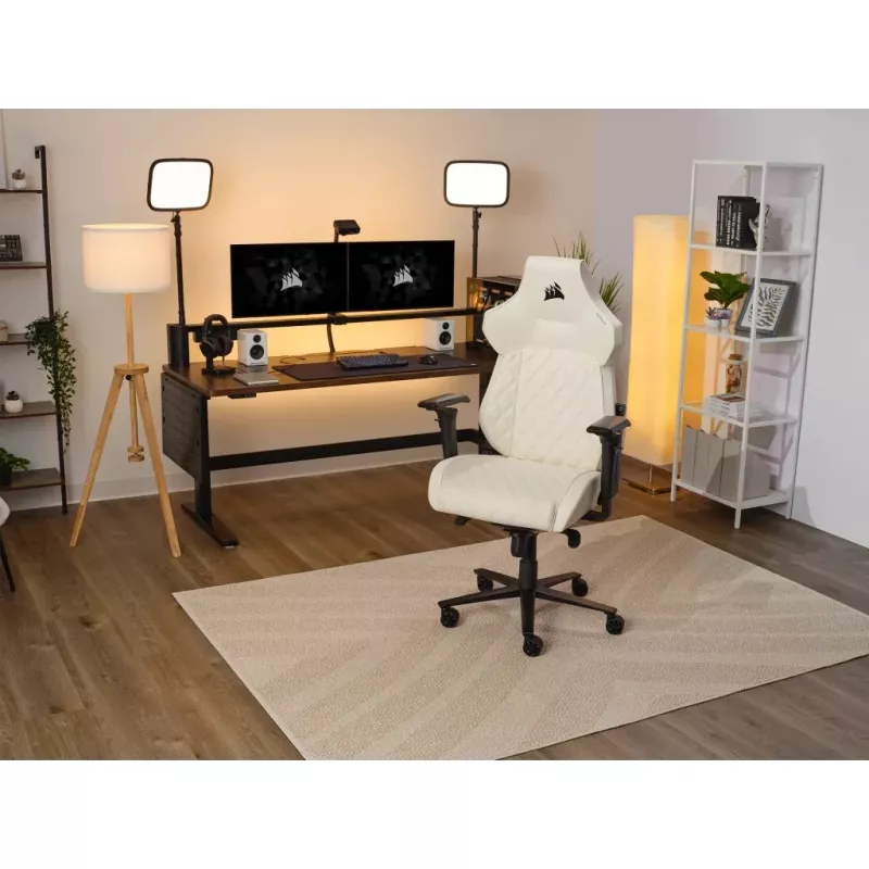 Corsair TC500 LUXE PC-pelituoli verhoiltu istuin beige