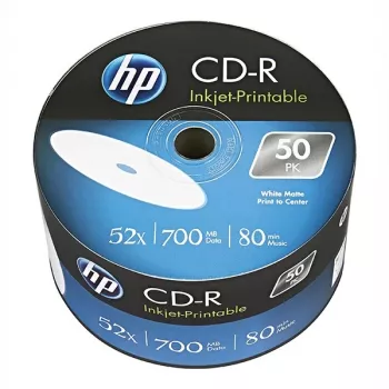 VERBATIM CD-R 52x 700MB tulostettavat aihiot – 50 kpl:n pakkaus