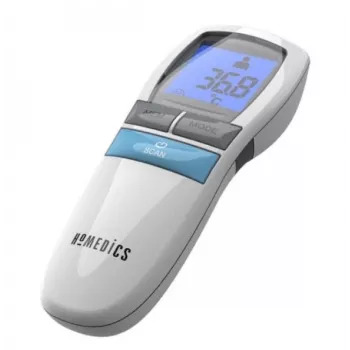 Infrapunakosketukseton kuumemittari HoMedics TE-200-EEU — nopea kosketukseton mittaus aikuisille ja lapsille