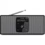 TechniSat DigitRadio 2 S 0002/3911 taskuradio, DAB+/FM, Bluetooth, herätys, ladattava, musta/valkoinen