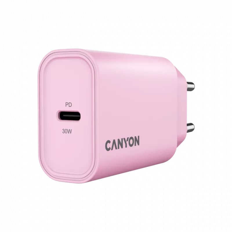 CANYON laturi OnCharge 30CL Max Power 30W 1xPD EU pinkki
