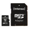 MicroSD-kortti Intenso 64GB MicroSDXC Class 10
