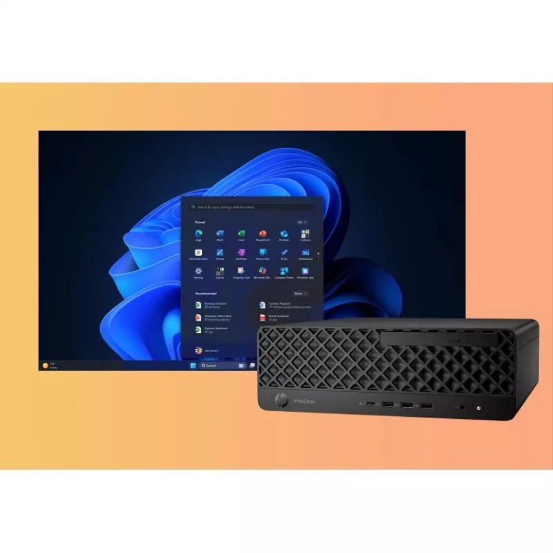 Tietokone HP ProDesk 4 G1i SFF u5-235 32GB RAM 512GB SSD Windows 11 Pro