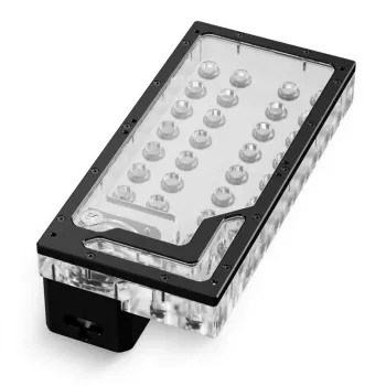 Pumppujakolevy EK Water Blocks EK-QuantumX Loophole D5 PWM musta pleksilasi
