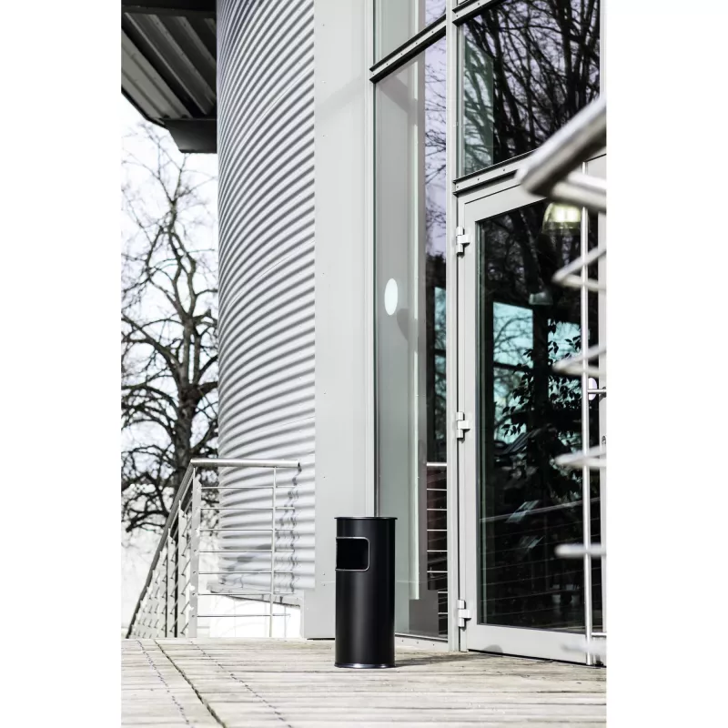 Jäteastia Durable 333023 17 l pyöreä metalli hopea