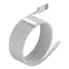 USB-kaapeli Baseus TZCATZJ-02 1,5 m USB A USB C valkoinen