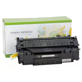 Yhteensopiva Static-Control Hewlett-Packard Q5949A/Q7553A/CRG-708/CRG-715, musta, 3000 sivua
