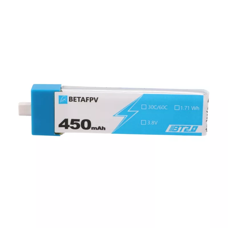1S BetaFPV BT2.0 drooniakku-pakkaus 450mAh 4 kpl pakkaus, 3,8V