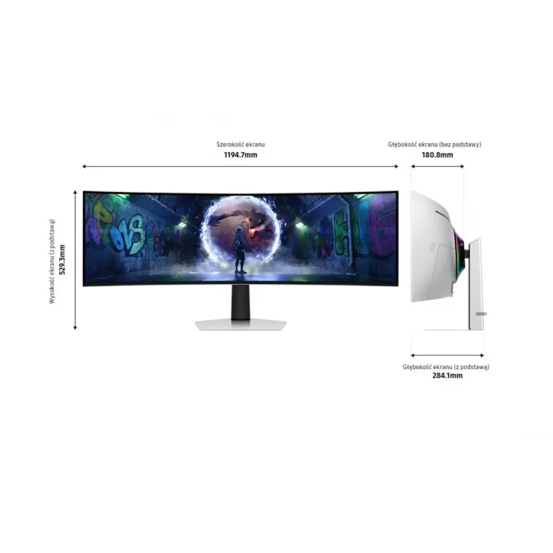Näyttö Samsung Odyssey G9 OLED 49