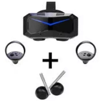 Pimax Crystal Super Ultrawide VR-headset + DMAS-kuulokkeet -paketti - musta