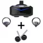 Pimax Crystal Super Ultrawide VR-headset + DMAS-kuulokkeet -paketti - musta