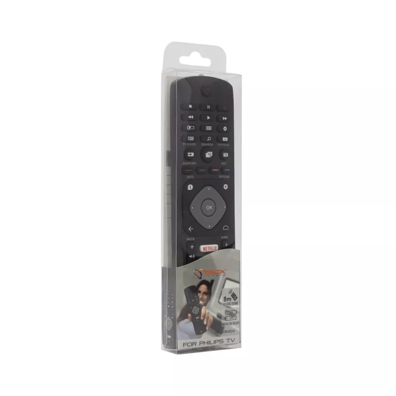SBOX RC-01404 -yleiskaukosäädin Philips-televisioille — yhteensopiva varakaukosäädin
