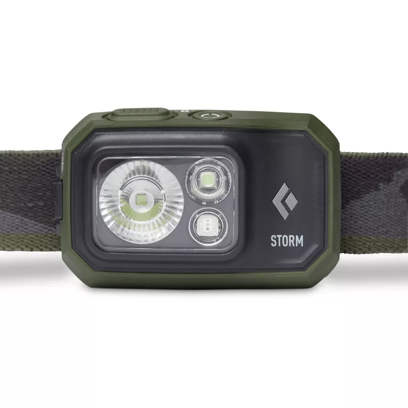 Black Diamond otsalamppu Storm 450 (oliivinvihreä)